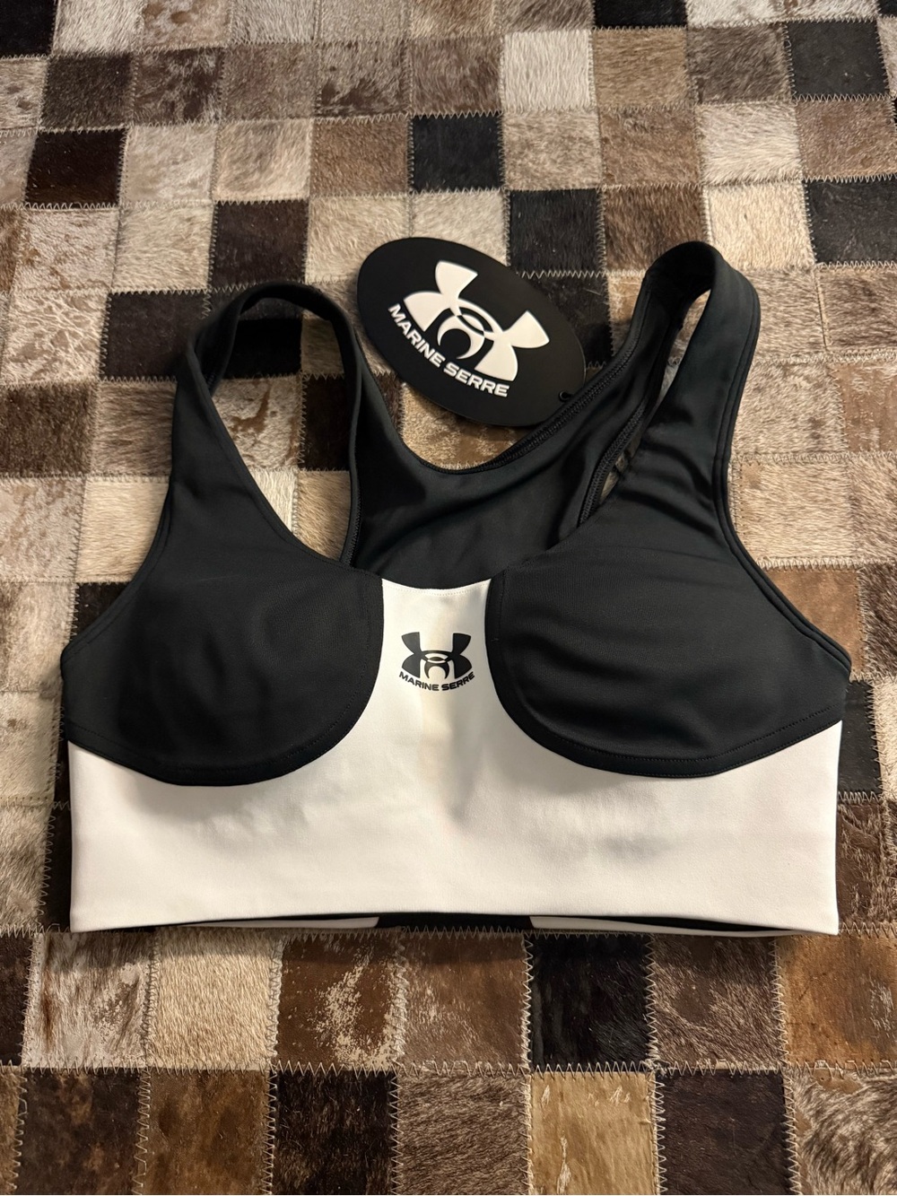 Marine Serre x Under Armour Racer Bra - Picture 3 of 5